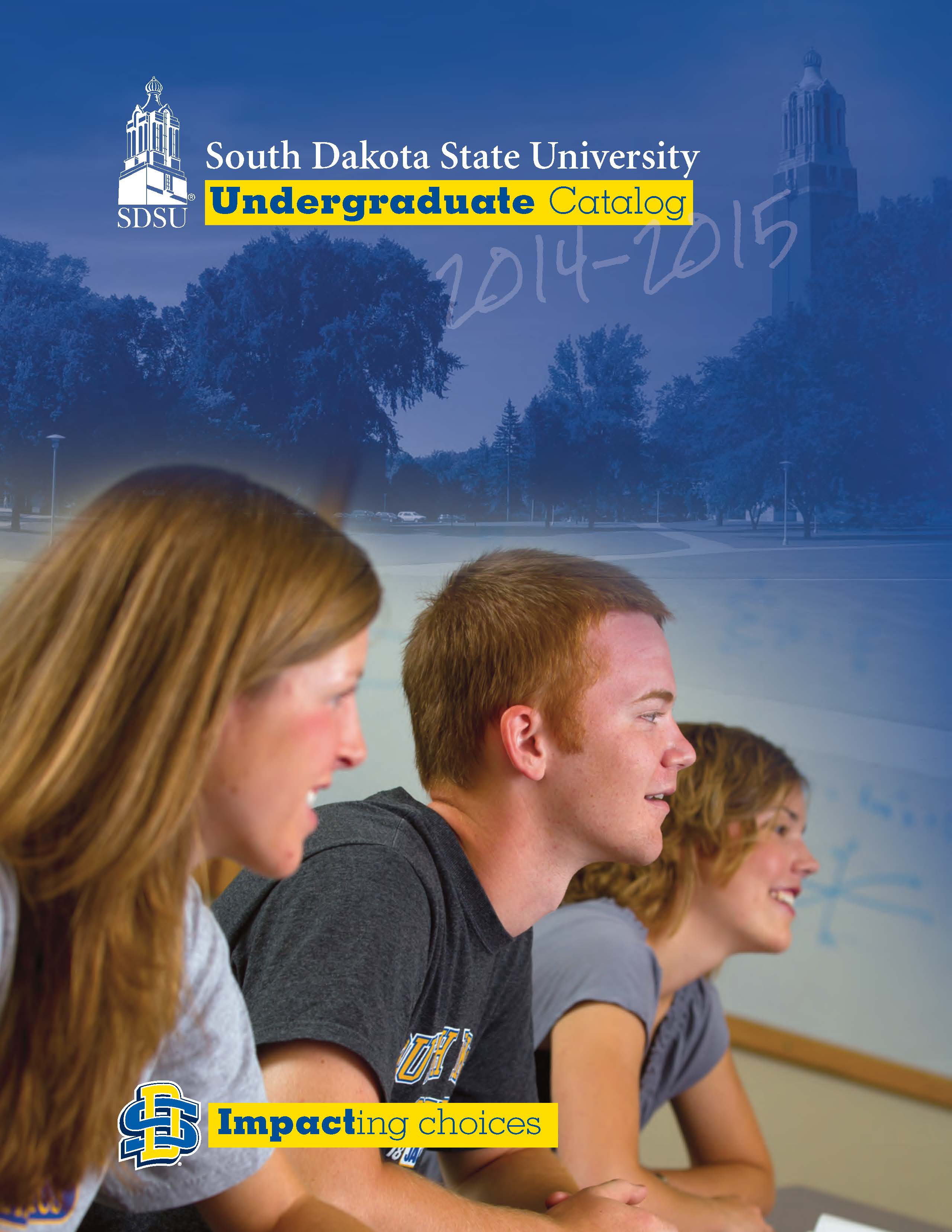2014-2015 Undergraduate Catalog cover